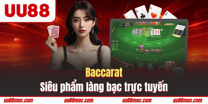 Baccarat là siêu phẩm làng bạc trực tuyến